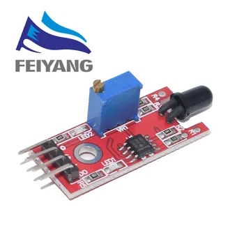 

10pcs New 4PIN KY-026 Flame Sensor Module IR Sensor Detector Module Temperature Detecting Suitable
