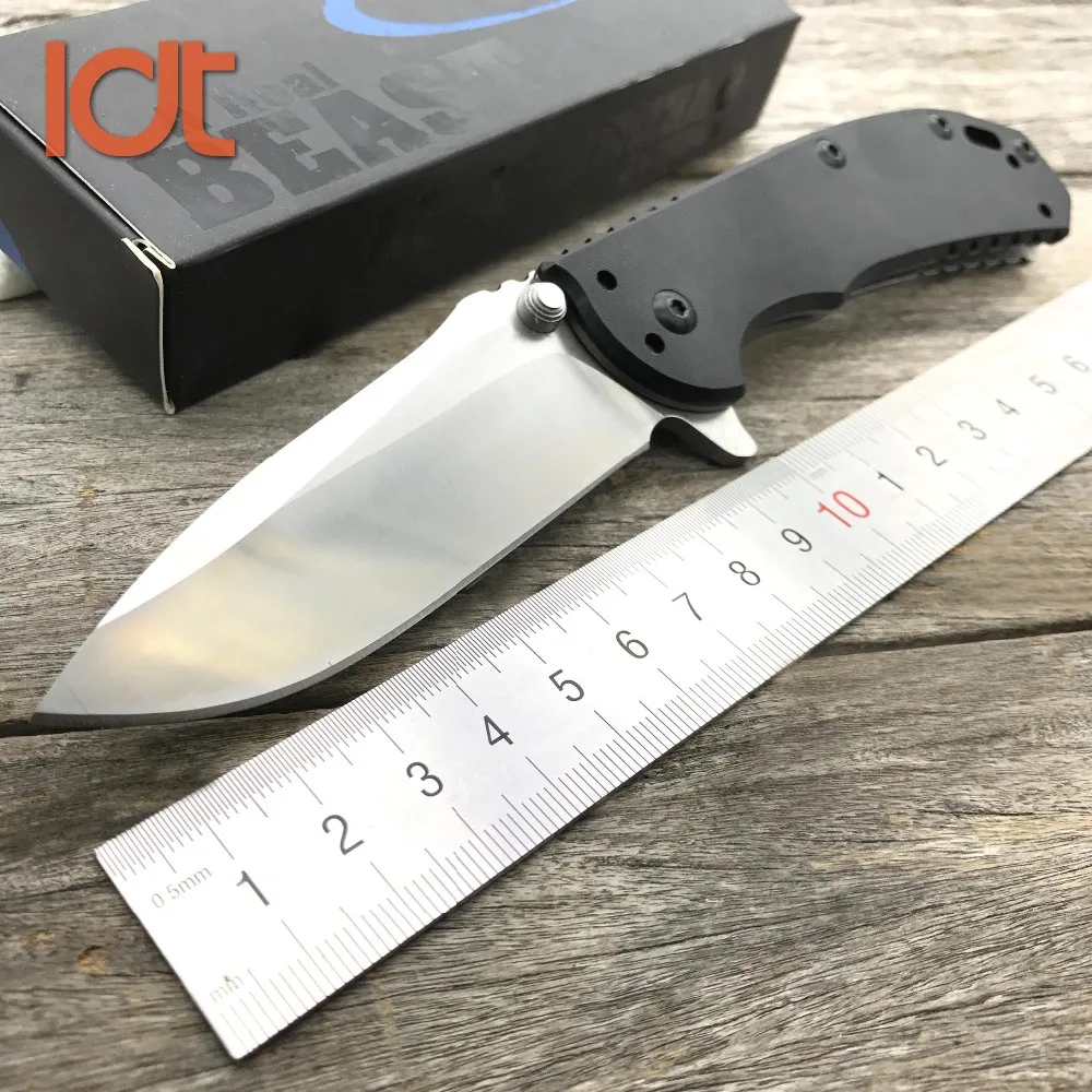 Дешево LDT ZT 0566 BW тактический складной Ножи G10 Ручка Охота Кемпинг Открытый ножи выживания спасательных утилита карман Ножи декабря инструмент