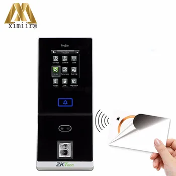 

TA1200 Fingerprint & Face Recognition Access Control And Time Attendance Machine 13.56MHz IC Card With Face Time Recording