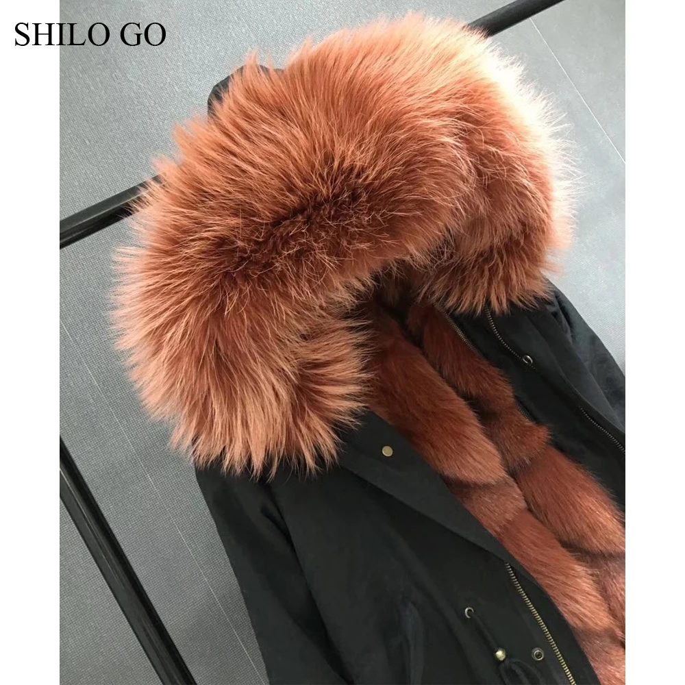 Шуба SHILO GO 5XL мужская зимняя модная светло коричневая с капюшоном из натурального