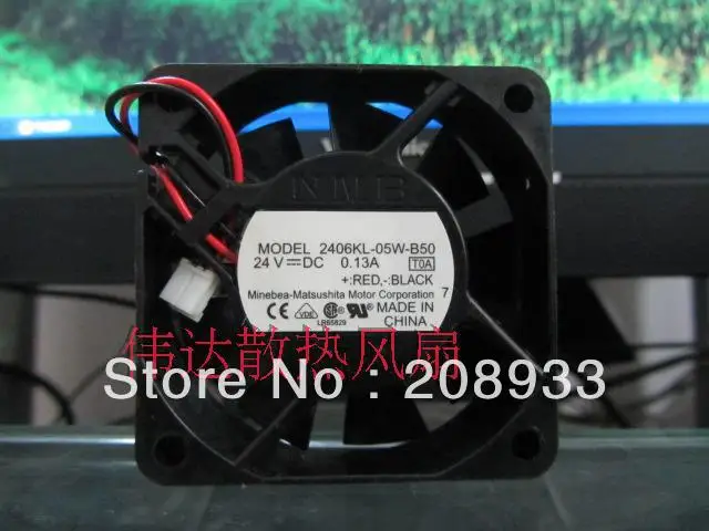 

For NMB 6015 24V 0.13A 2406KL-05W-B50