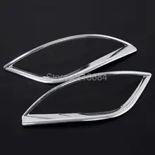 Для Hyundai Tucson IX35 2010-2014 Высокое качество ABS Chrome сзади противотуманки лампы Крышка Рамки планки Авто Запчасти Интимные аксессуары 2 шт./компл.