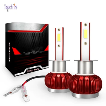 

2PCS Super Bright COB LED H4 Hi-Lo H7 H11 H13 H1 9005 HB3 9006 Auto Headlight Car Bulbs 76W 4800Lm/set 6000K Headlamp White