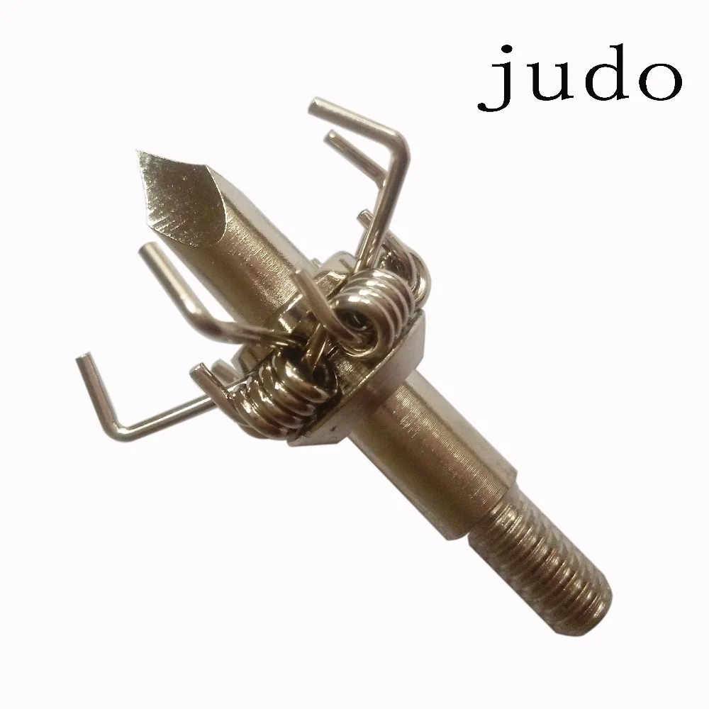 

JUDO bow and arrow hunting broadheads newJudo with five claws arrowhead tip free shiping 24pack