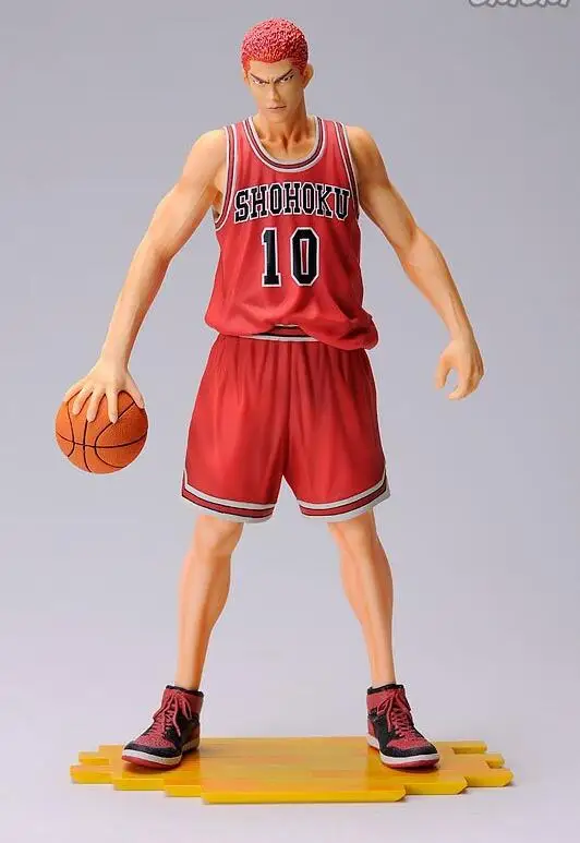 

22cm SLAM DUNK Hanamichi Sakuragi Anime Action Figure PVC New Collection figures toys Collection for friend gift
