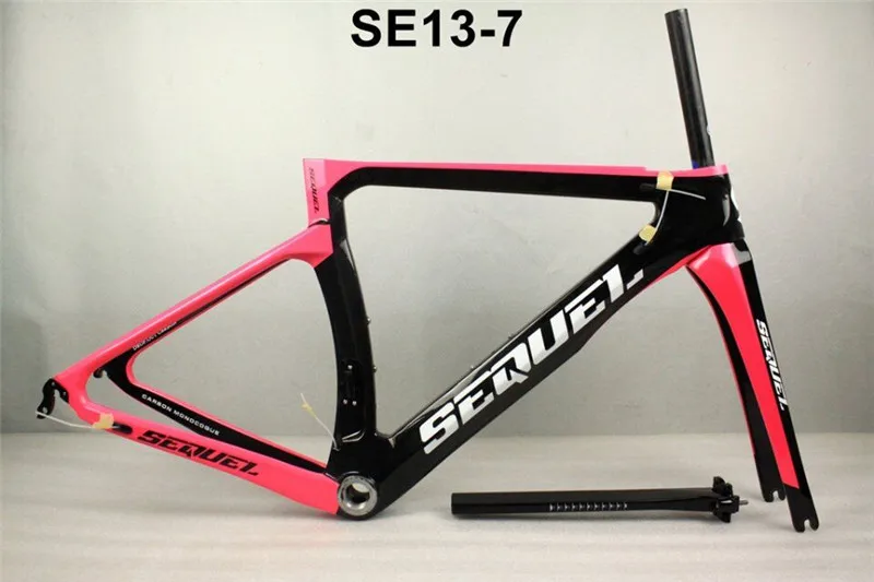 Best 2019 Newest carbon road frame Seuqel Brand carbon bicycle frame T1000 durable racing bike frame made in China 5 Best 2019 Newest carbon road frame Seuqel Brand carbon bicycle frame T1000 durable racing bike frame made in China 5
