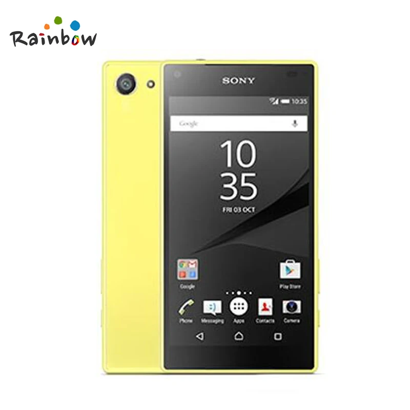 Sony Xperia Z5 Compact E5823 Original Unlocked z5 mini GSM 4G Android Octa-Core 2GB RAM 4.6" 23MP WIFI GPS 32GB Storage iphone se refurbished