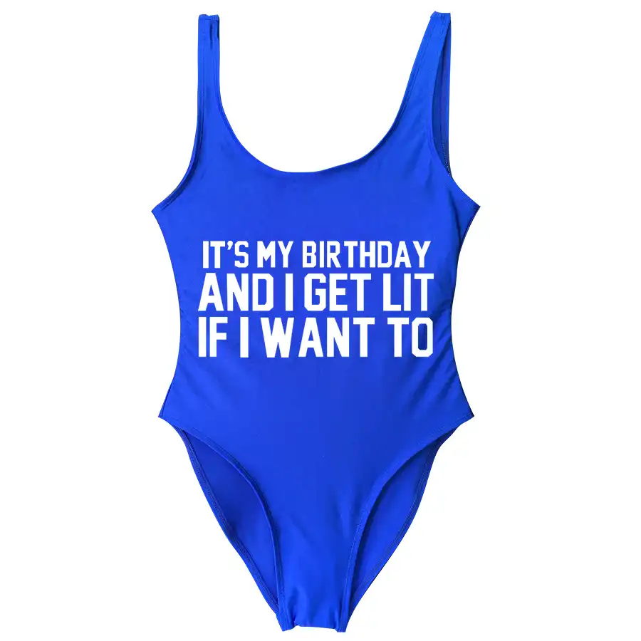 it's my birthday swimsuit
