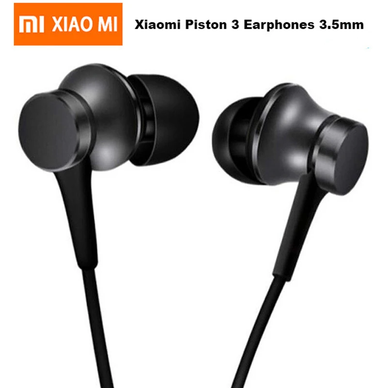 

Original Xiaomi Earphone Mi Piston 3 Fresh Version In-ear With Mic Wire Control For Mobile Phone Xiaomi Earphones Headset 3.5mm