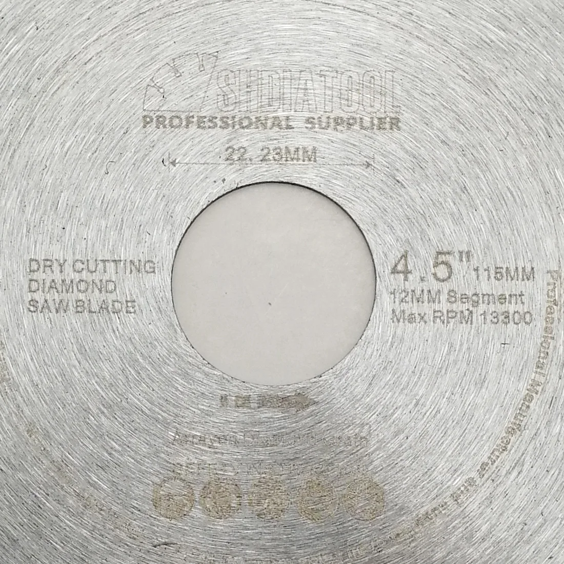 DIATOOL Laser Welded Professional Diamond Cutting blades of Arrayed Diamond with Bore 22.23MM Diameter 4.5" 5" available