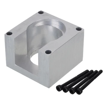 

1pc 6061 Aluminum Nema23 Stepper Motor Mount Bracket Support Base with Screw For CNC Router