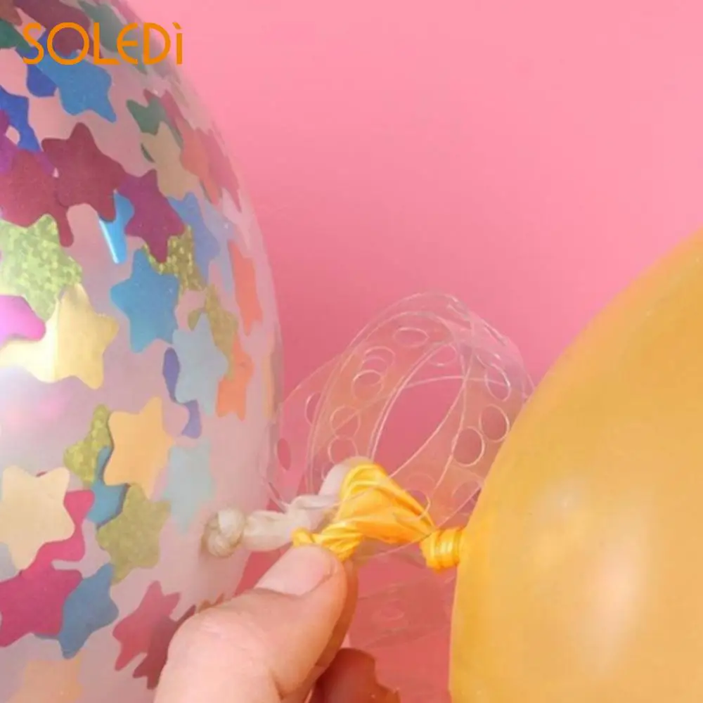 SOLEDI Шар АРКА лента праздник пластик Прочный орнамент шар цепь разъем вечерние принадлежности настенный фон день рождения