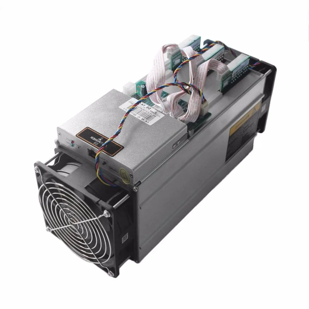 Высокая эффективность AntMiner S9 14 т Bitcoin Miner 14TH/s 16nm ASIC БТД горной машины с 2 шт. 12038 охлаждения вентиляторы