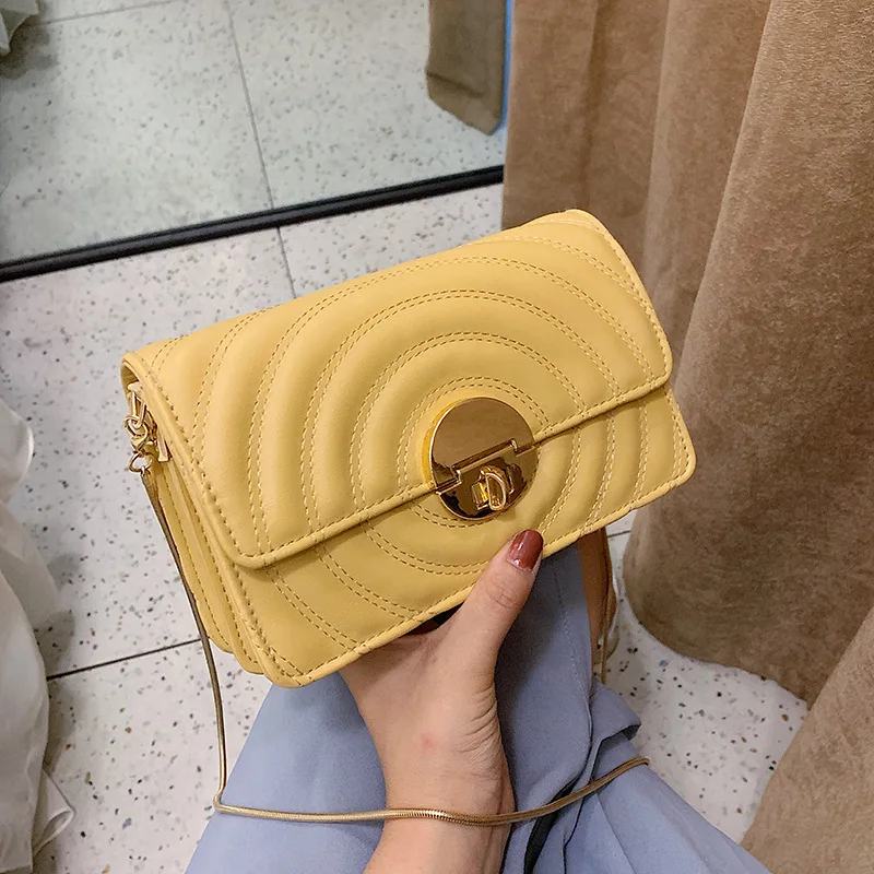 

Female Crossbody Bags For Women 2019 Quality PU Leather Luxury Handbags Designer Sac A Main Ladies Chain Shoulder Messenger Bag