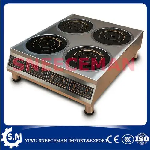 

electric 4 heads and 6 heads induction cooker embedded electromagnetic oven household commercial Electromagnetic furnace cooking