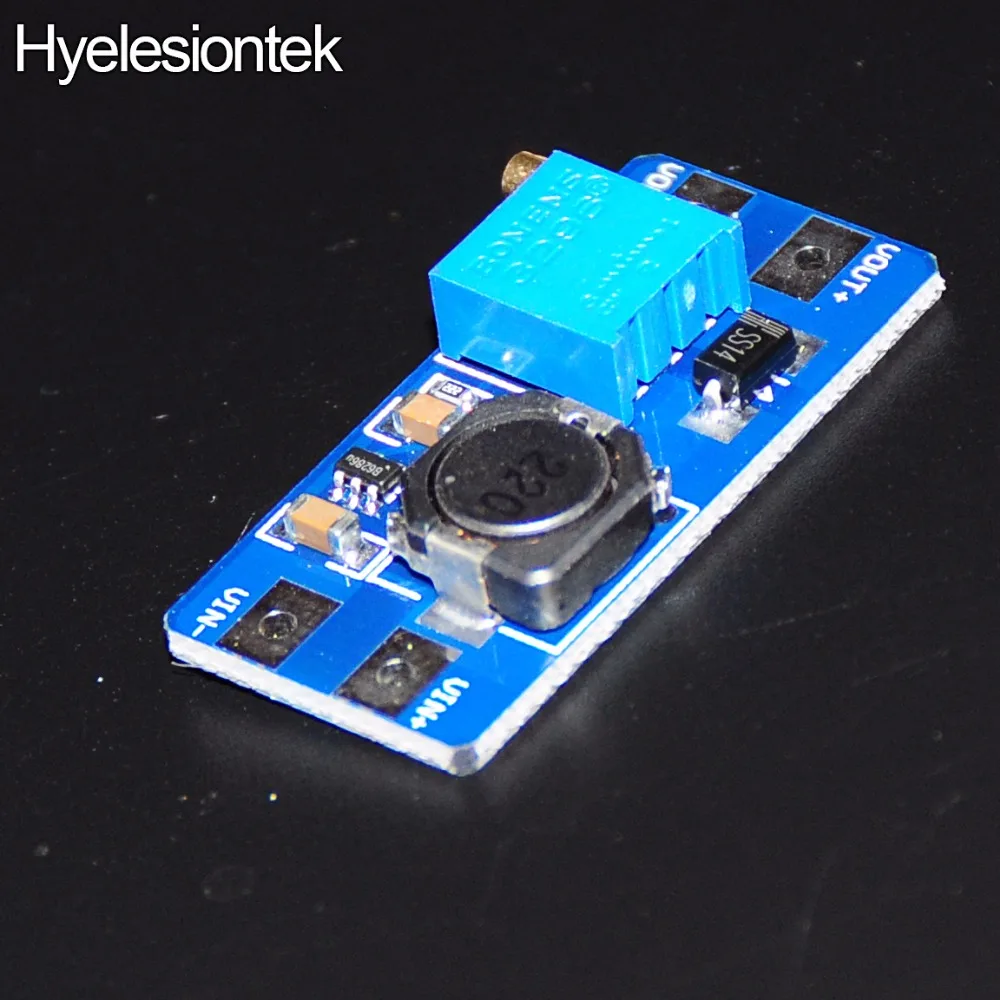 

2PCS MT3608 2A 28V DC DC Step Up Converter Booster Boost MT3608 DC-DC Power Supply Module Adapter For Arduino Step Up Board