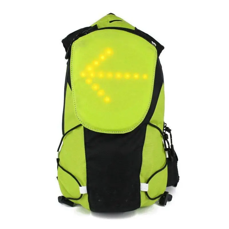 Светодиодный светильник с сигналом поворота, светоотражающий жилет, рюкзак/поясная сумка/бизнес/Путешествия/ноутбук/школьная сумка, спортивная уличная водонепроницаемая сумка для безопасности