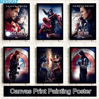 

Captain America style decoration quality HD Painting Home Decor Art Decor living room posters canvas painting No Frame K2