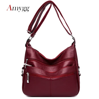

Fashion PU Leather Big Capacity Women Handbags Women Bags High Quality Designer Female Shoulder Messenger Brand Bag For Women