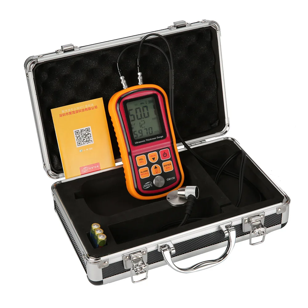 Digital Ultrasonic Thickness Gauge Tester GM100/GM130 Handheld