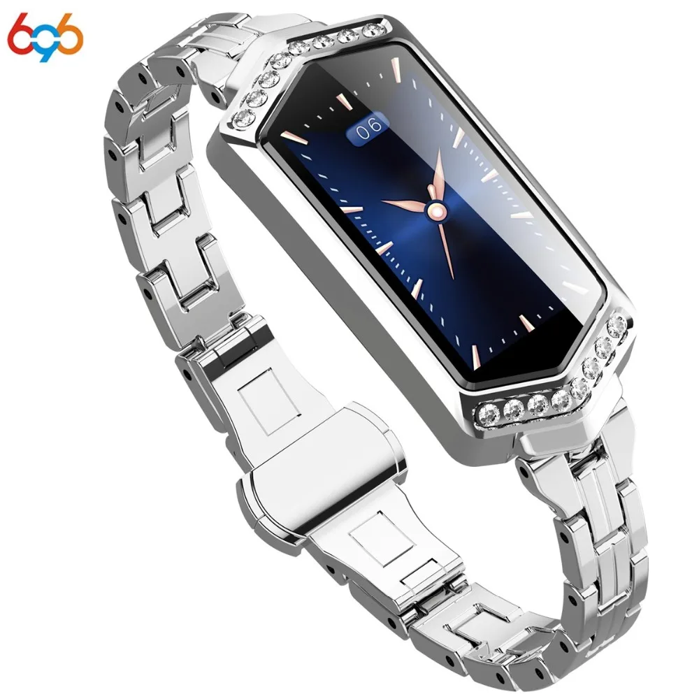 

696 Female Smart Watch Heart Rate monitor Blood Pressure watch Fitness Bracelet Waterproof For IOS Android PK P68 S3 H2 B80