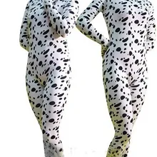 LP040034) пятнистая собака лайкра спандекс колготки унисекс Фетиш Zentai костюмы