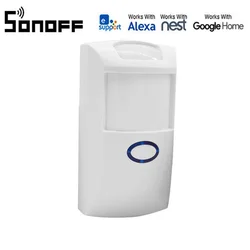 Sonoff Dual Infrared PIR2 Motion Sensor Detector 433 RF remote control wireless smart home automation kit for Anti-Theft System Sonoff Dual Infrared PIR2 Motion Sensor Detector 433 RF remote control wireless smart home automation kit for Anti-Theft System