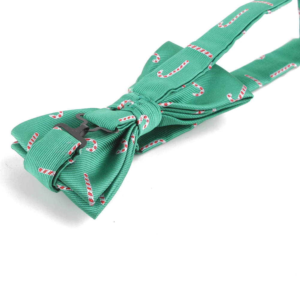 Обтягивающие рождественские галстуки-бабочки для мужских костюмов полиэфирные галстуки-бабочки для свадьбы шеи взрослого Галстуки Рождественский подарок