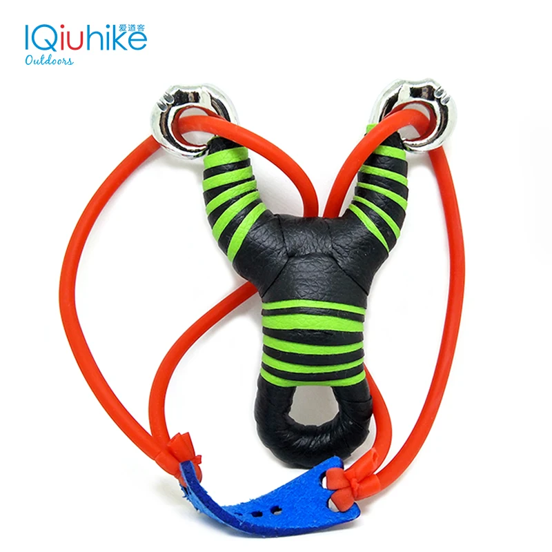 

IQiuhike 2018 High Quality Powerful Alloy Slingshot Hunting Stainless Steel Outdoor Hunting Sling Shot Crossbow Tool Accessories