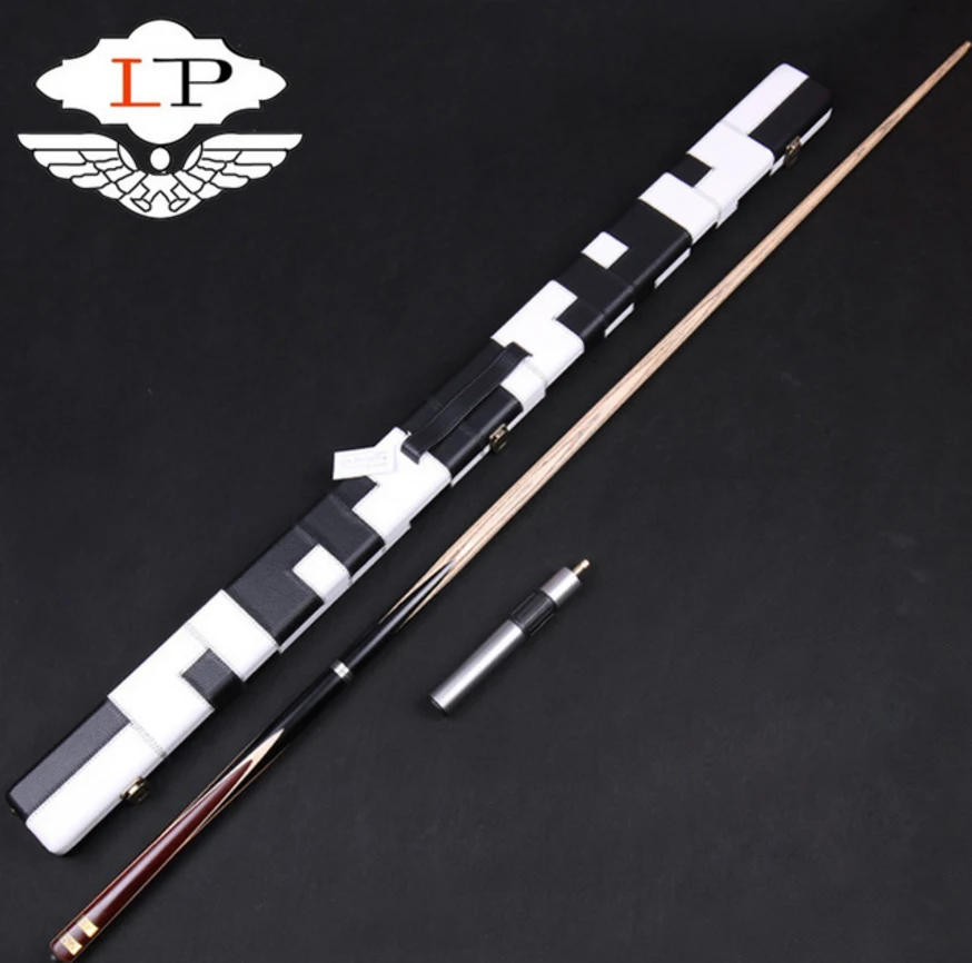 

LP Jingang Model 3/4 Snooker Cue Stick 10mm Tip with Good Quality 3/4 Snooker Cues Case Set Handmade Billiard Stick Kit China