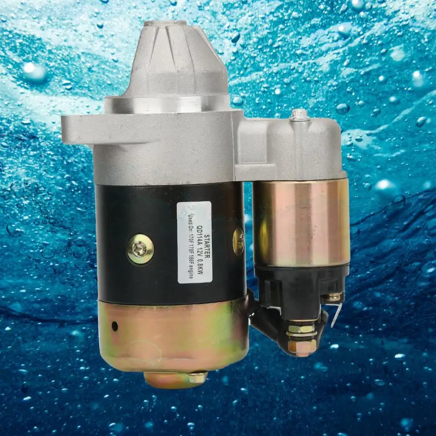 

12V 0.8KW Water Pump/Diesel/Gasoline Engine Starter Electric Motor Inverse Rotation Pump Starter Motor