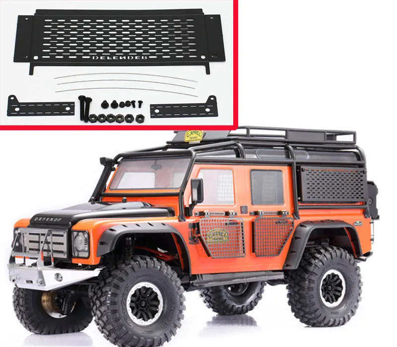 

1set TRAXXAS TRX4 D90 D110 Metal Camping Folding Table for Land Rover Defender Model Cars Foldable Cover Board Outdoor Tool Box