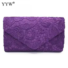 YYW Горячее предложение Europe burst пункт кружевной конверт сумка модные клатч для вечеринки сумка с цветочным принтом маленькая сумка через плечо