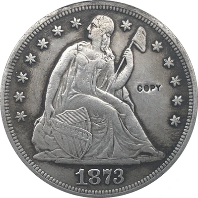 Копия монет &quotСвобода&quot 1873-S | Дом и сад