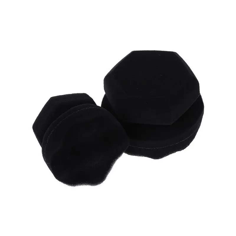 

Wave Type Tire Dressing Tools Hex Grip Applicator Handheld Tire Waxing Sponge
