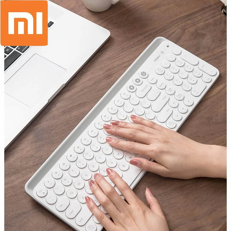 Клавиатура Xiaomi MIIIW Bluetooth 104 2 4 ГГц два режима поддержка Windows/Mac/Android/iOS|Смарт-гаджеты|