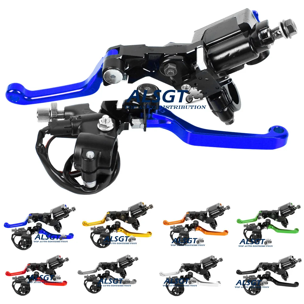 CNC Универсальный 8 видов цветов для Yamaha WR 250F 450F 2005 - 2013 2006 2007 Мотокросс клатч