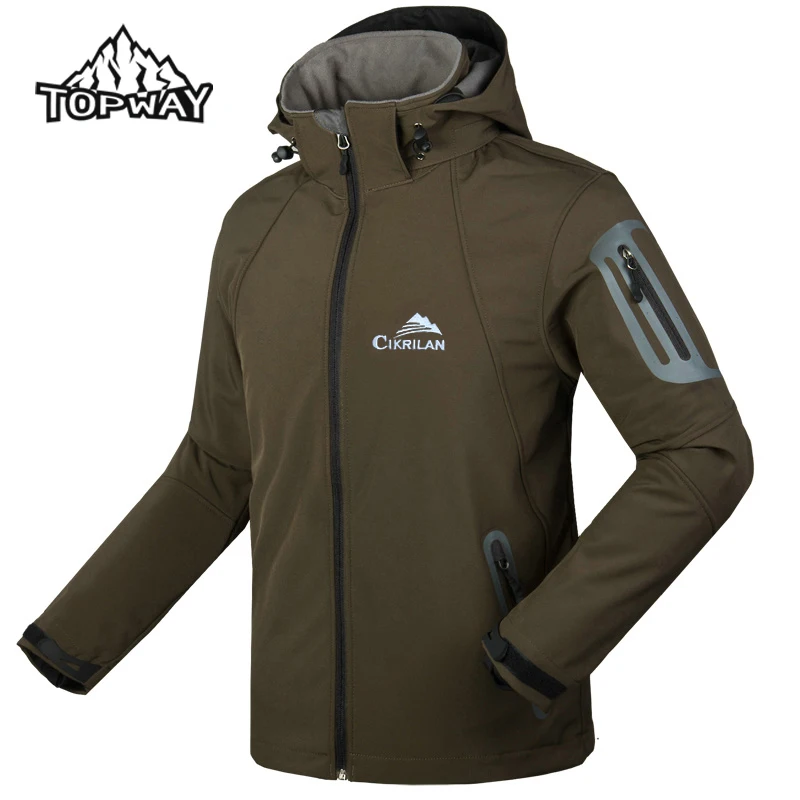 Новое поступление Windstopper водостойкий манто Softshell дышащая для мужчин куртка