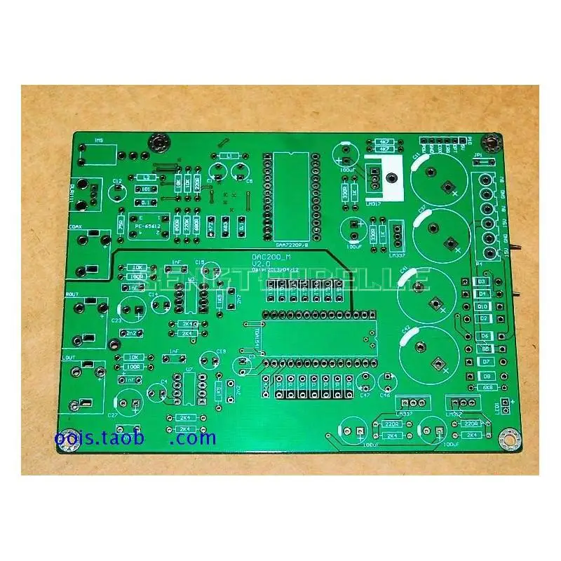 Дизайн TDA1541 ЦАП декодирование доска DIY Бард PCB