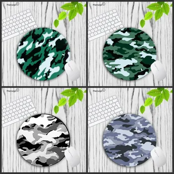 

Mairuige Colourful Green Gamer Speed Mice Retail Small Rubber Mousepad 200x200 220x220mm Lock Edge Round Gaming Mouse Pad