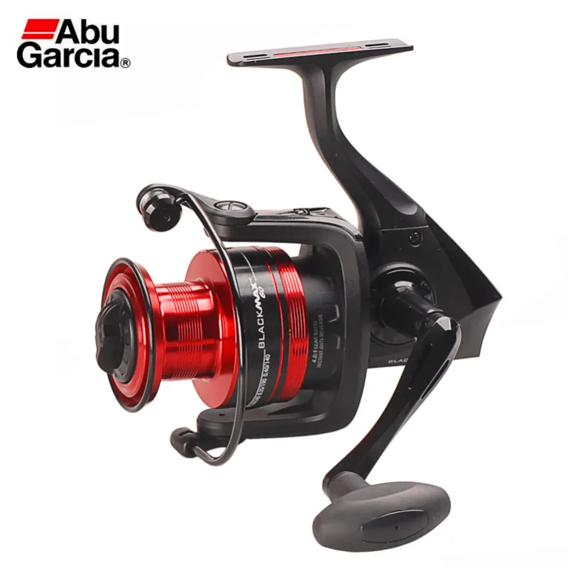 ABU GARCIA BLACK MAX BMAXSP5-60 500-6000 Spinning Fishing Reel 4BB 9.1kgDrag Lightweight Graphite Body Carretilha Moulinet Peche