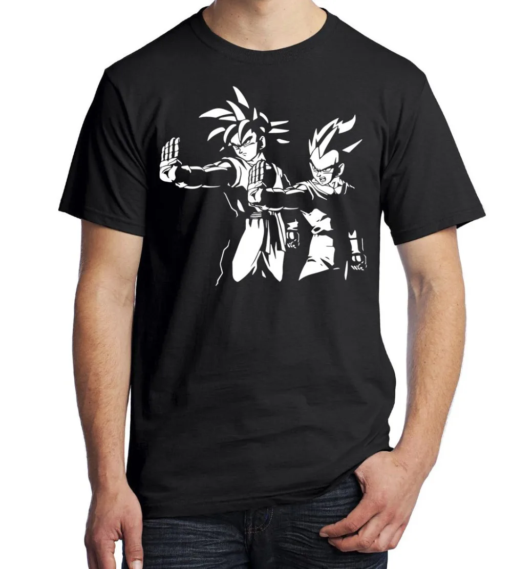 Camiseta Гоку и Вегета Dragon Ball Z Супер сайян n Gymer поезд Saiyan супер сайян 2019 новый модный принт с круглым вырезом человек принт T