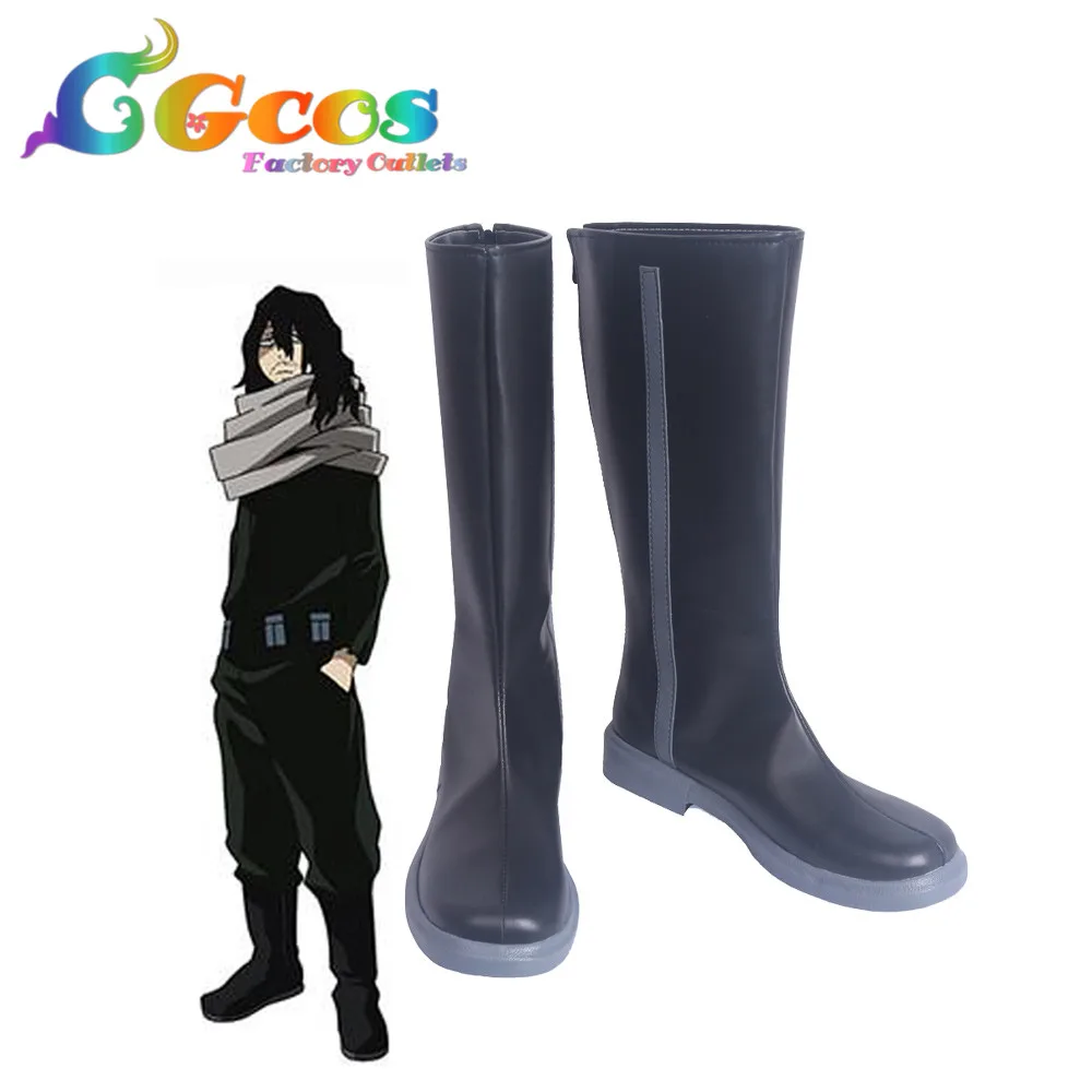 

Free Shipping Cosplay Shoes My Hero Academia Aizawa Shota Boots Anime Game Halloween Christmas