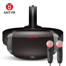 Antvr Новинка 2017 года Очки виртуальной реальности гарнитура для ПК Virtual PC очки бинокулярный 110 FOV 2160*1200 P VR коробка погружения 3D VR