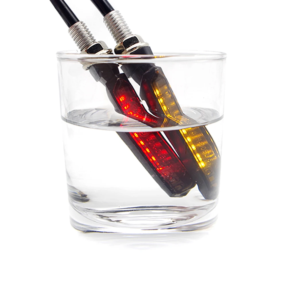 

Forauto 4 pieces / (1set) flashingled turn signal motorcycle Indicator light For yamaha tzr 50 suzuki gn 125 ktm casaco