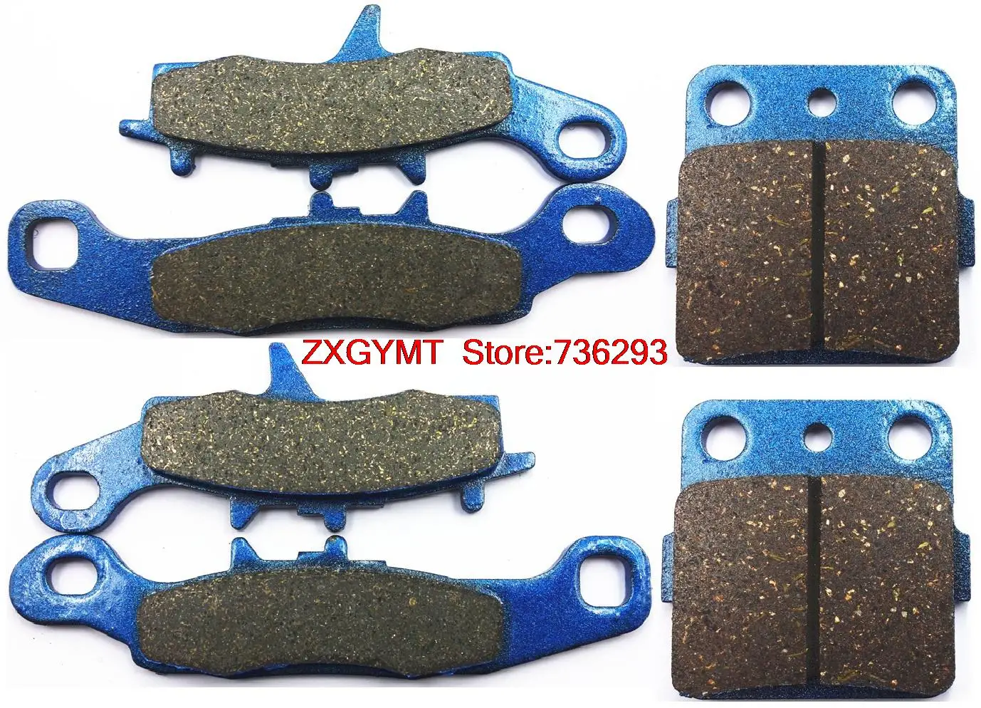 Atv / Utv Semi Metallic Brake Pad for KAWASAKI KFX450 KFX 450 2007 & up