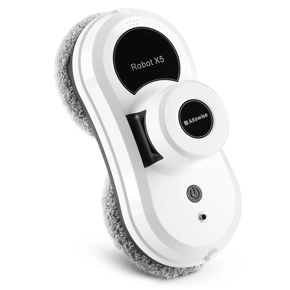Alfawise S60 Window Cleaning Robot High Suction Window Cleaner Robot Anti Falling Remote Control Vacuum Cleaner