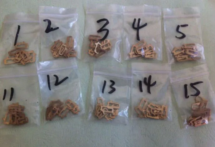 

REPAIR ACCESSORIES CAR LOCK REED FOR FORD FOCUS FIESTA ECOSPORT LOCK REED PLATE TOTAL 200PCS