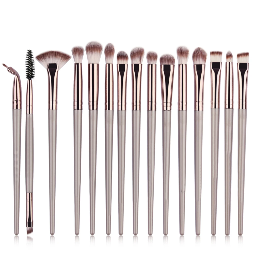 

Professional Eye Makeup Brushes Set 12 pcs/lot Eye Shadow Eyeliner Eyebrow Eyelash Blending Brushes For Makeup Tool