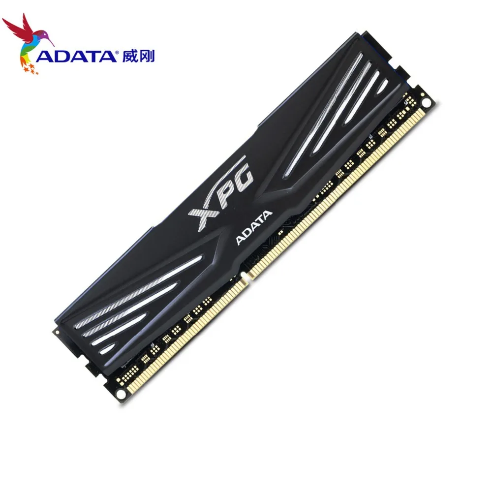 Модули памяти ADATA XPG V1 BLACK DDR3 8GB 1600MHz(PC3 12800) для настольных ПК(AX3U1600W8G9-RB